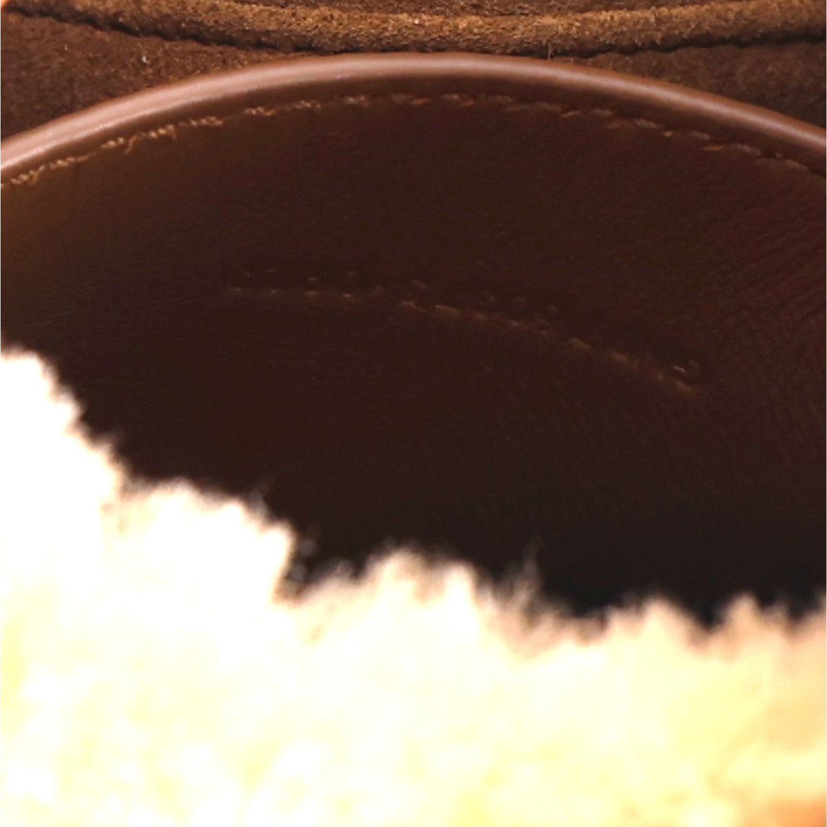 Saint Laurent Shearling Le 5 A 7 Mini Hobo Natural Beige 1988606