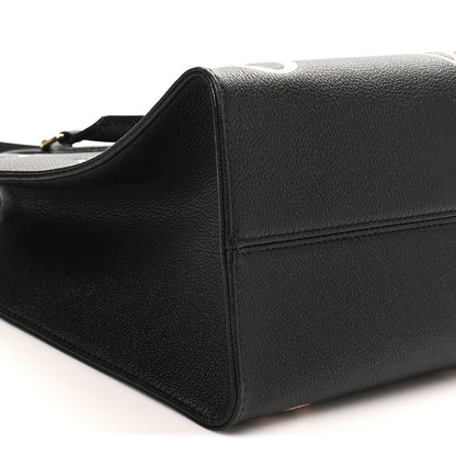 Louis Vuitton Empreinte Monogram Giant Onthego MM Black Beige