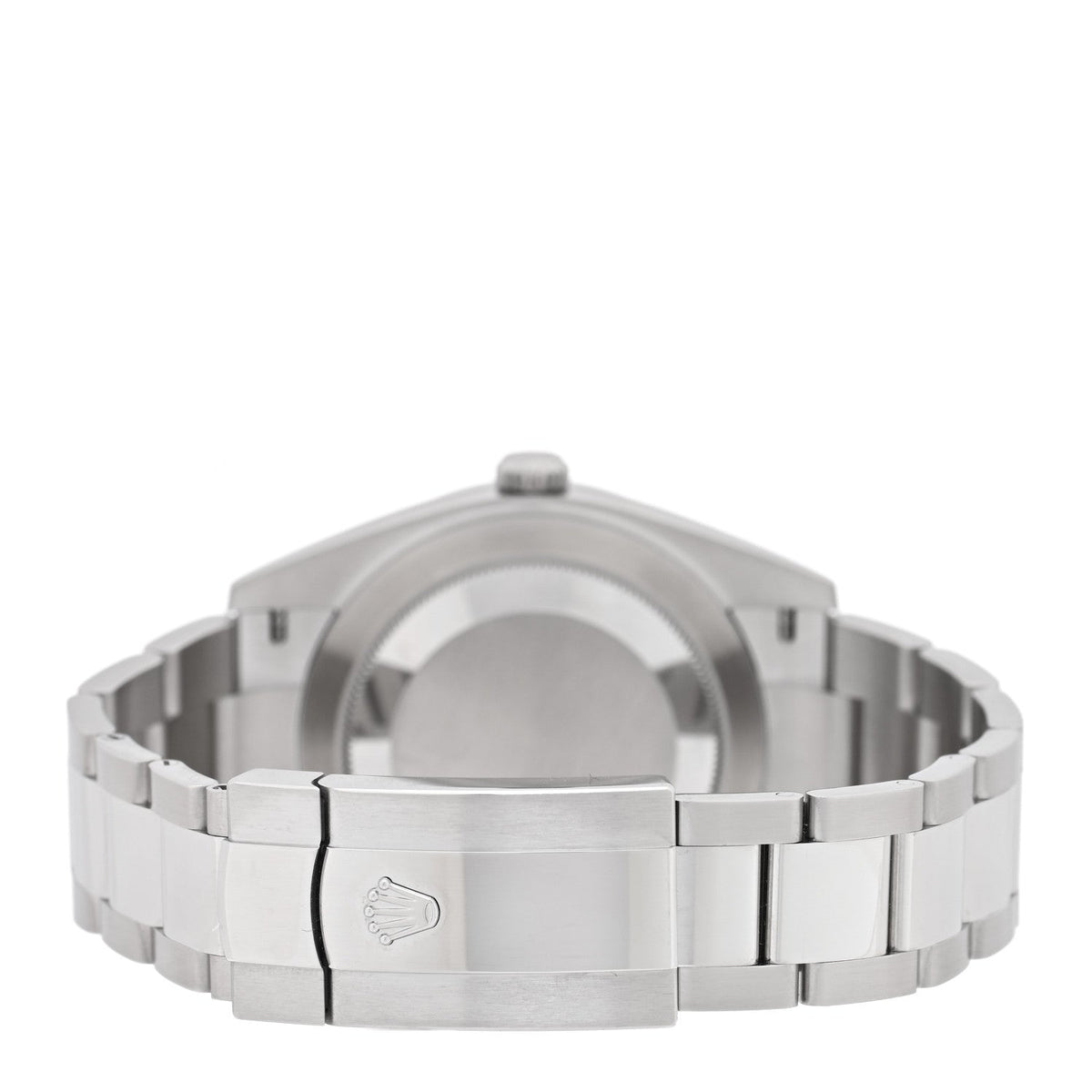 Rolex Stainless Steel 18K White Gold 41mm Datejust Watch Silver 116334