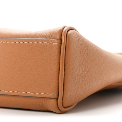 Delvaux Calfskin Louise Pochette Camel 1980322