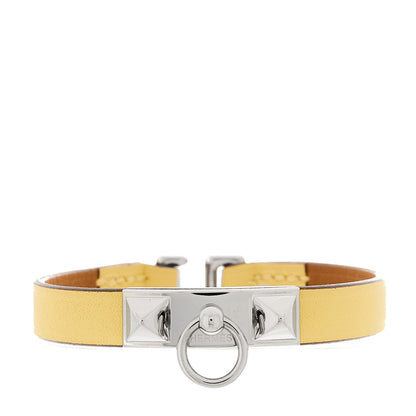 Hermes Swift Mini Rivale Bracelet T2 Jaune Poussin