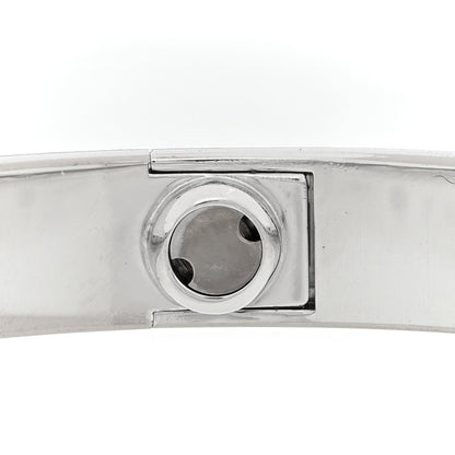 Cartier 18K White Gold 4 Diamond LOVE Bracelet 16