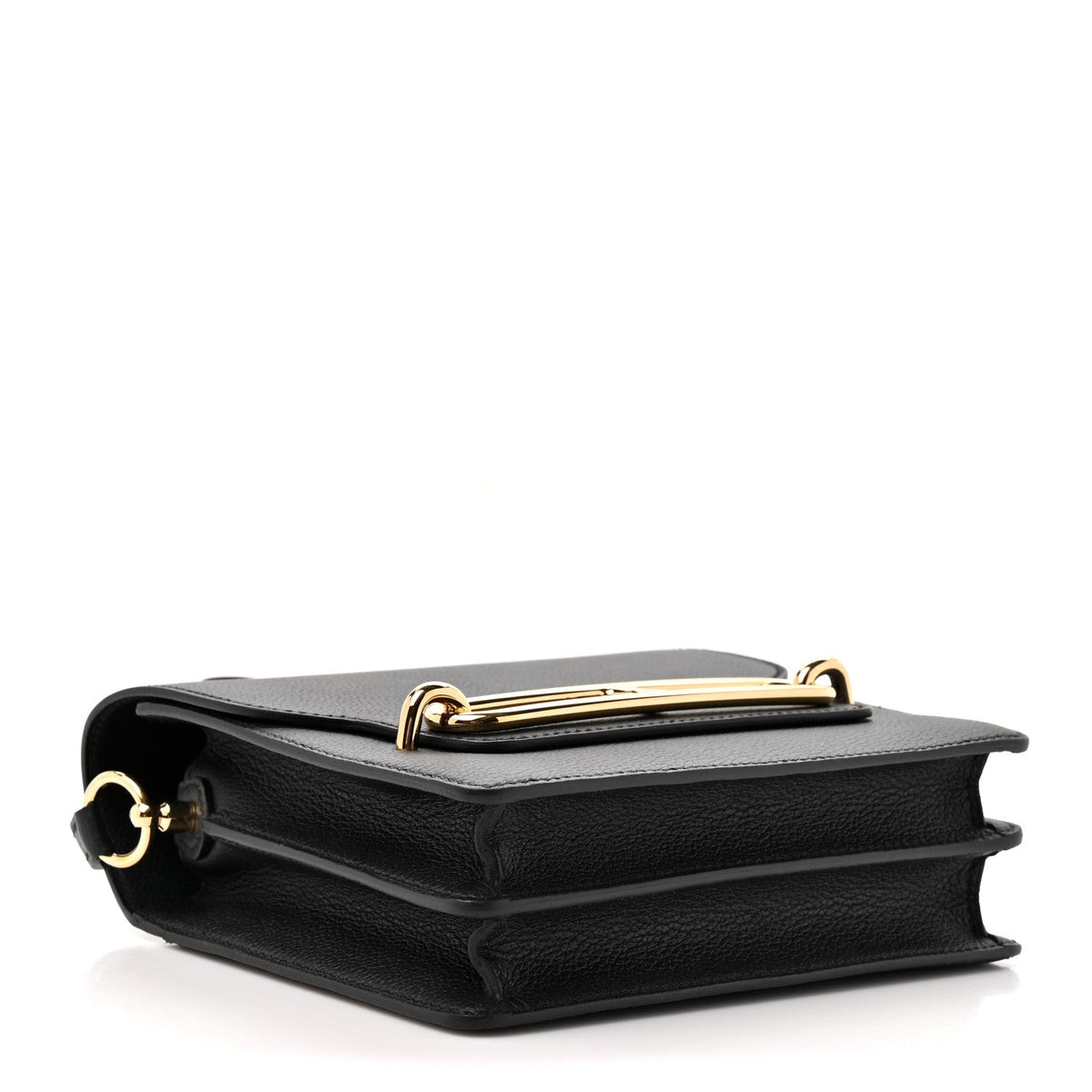 Hermes Evergrain Mini Sac Roulis Black