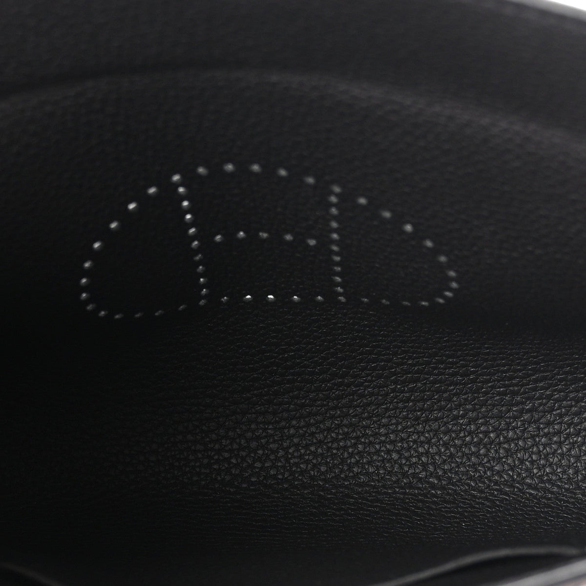 Hermès Togo Videpoches Black Ebene