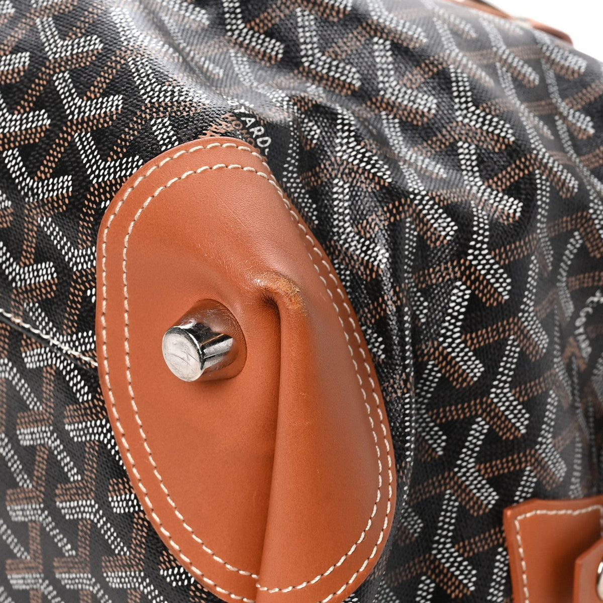 Goyard Goyardine Boeing 45 Black Gold