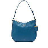 Lux Zip Hobo Saffiano Leather Medium