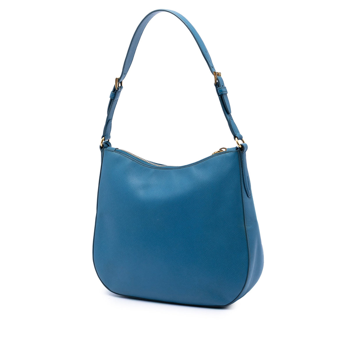 Lux Zip Hobo Saffiano Leather Medium