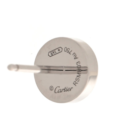 Cartier 18K White Gold LOVE Earrings