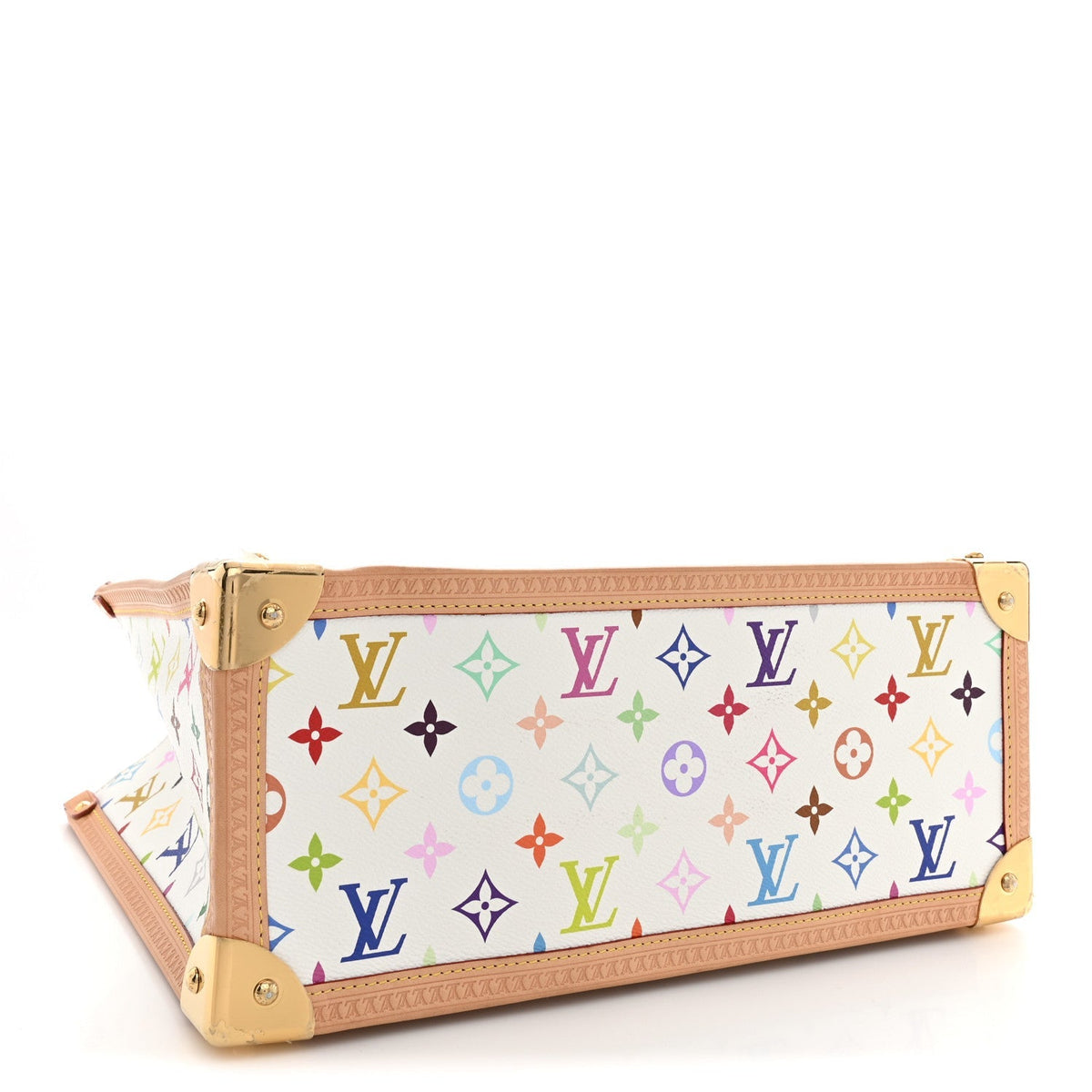 Louis Vuitton LV X TM Multicolor Onthego MM White 1984870