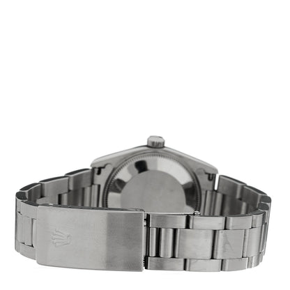 Rolex Stainless Steel 31mm Oyster Perpetual Watch Black 77080