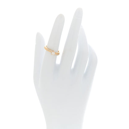 Parker & West 18K Yellow Gold Diamond Pear Cut Ring 52 6