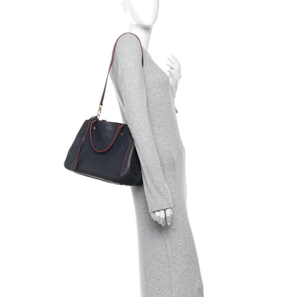 Louis Vuitton Empreinte Montaigne MM Marine Rouge