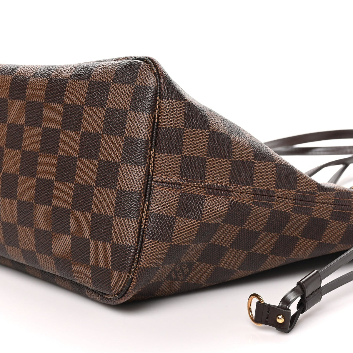 Louis Vuitton Damier Ebene Neo Neverfull MM Rose Ballerine