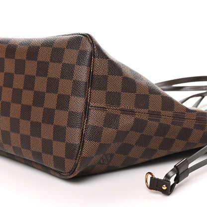Louis Vuitton Damier Ebene Neo Neverfull MM Rose Ballerine