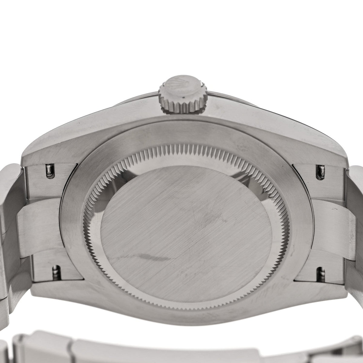 Rolex Stainless Steel 41mm Oyster Perpetual Watch Pistachio 134300