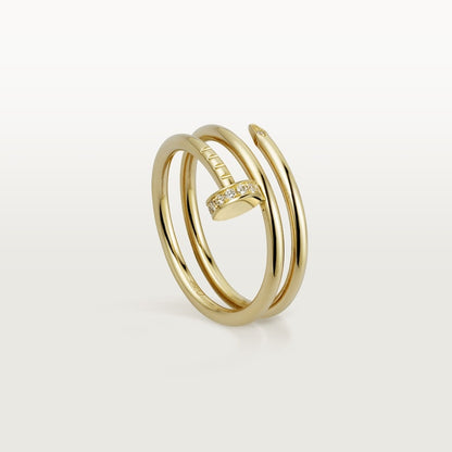 18K Gold Diamonds Juste un Clou Ring