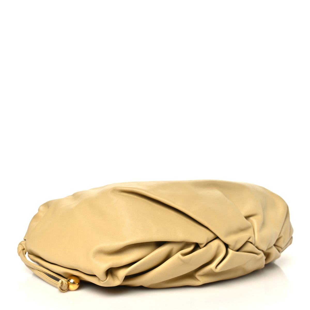Bottega Veneta Nappa The Bulb Shoulder Clutch Tapioca