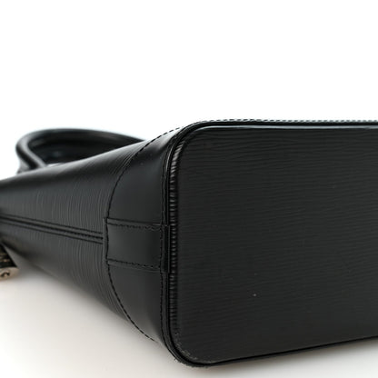 Louis Vuitton Epi Lockit Handbag Black