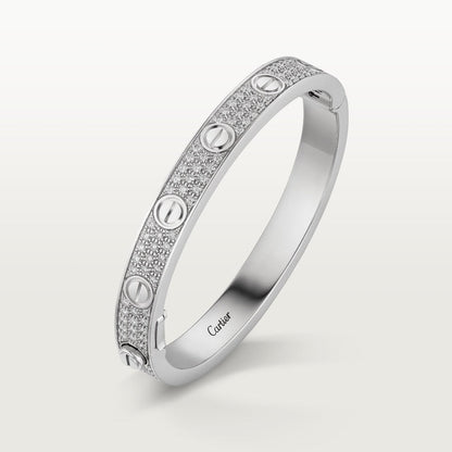 18K Gold Diamonds Cartier Love Bracelet