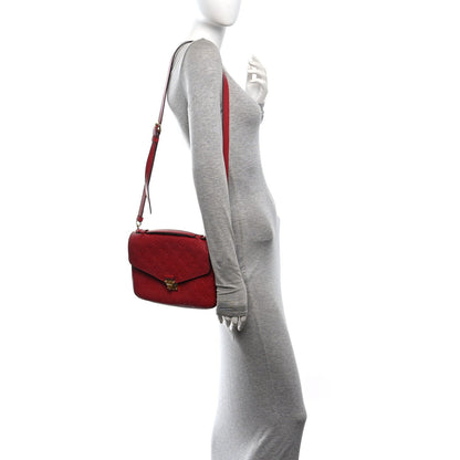 Louis Vuitton Empreinte Pochette Metis Bag Cherry