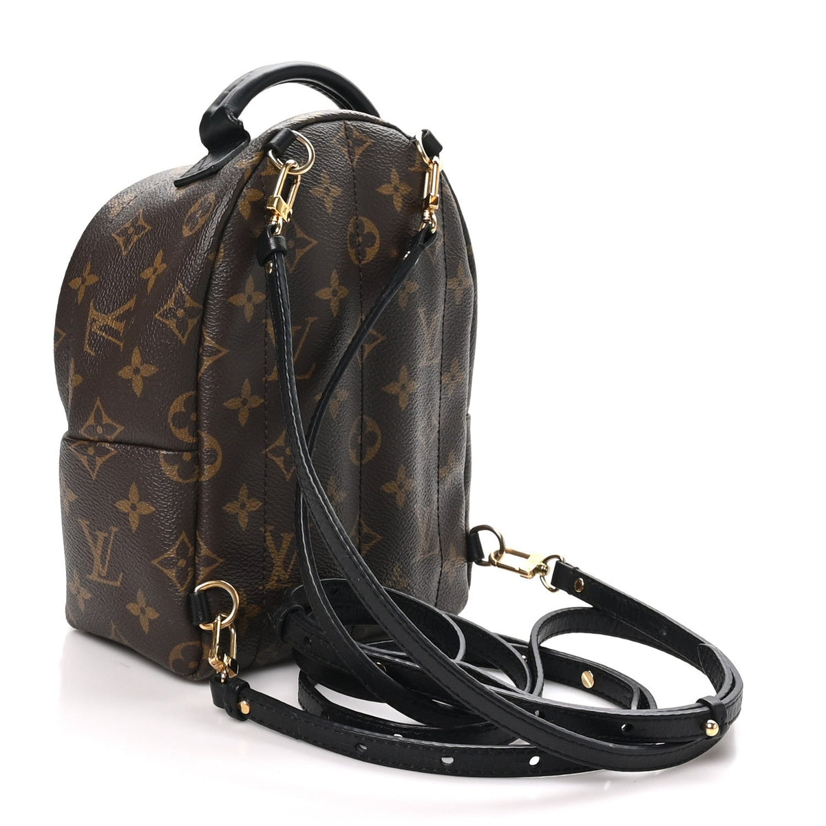 Louis Vuitton Monogram Canvas Palm Springs Backpack Mini Brown