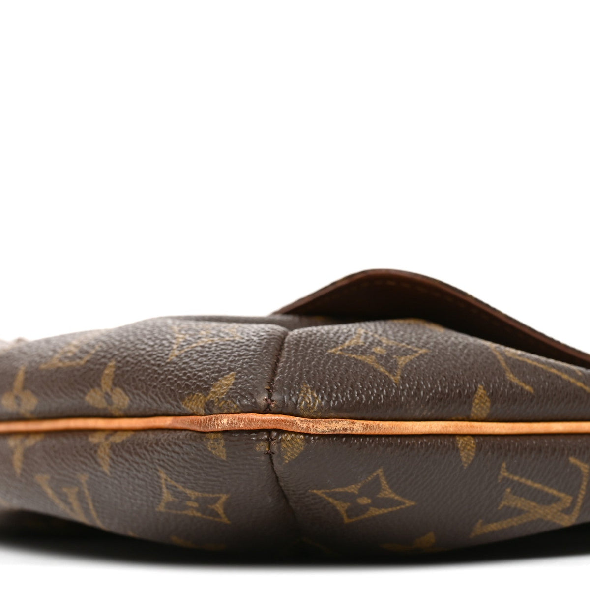 Louis Vuitton Monogram Coated Canvas Musette GM Brown
