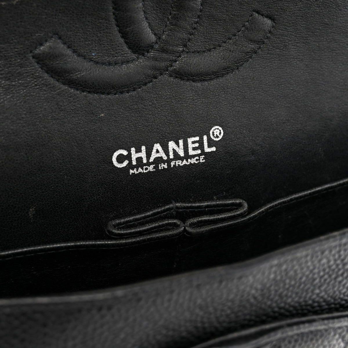 Chanel Caviar Quilted Medium Double Flap Bag Black 1983939