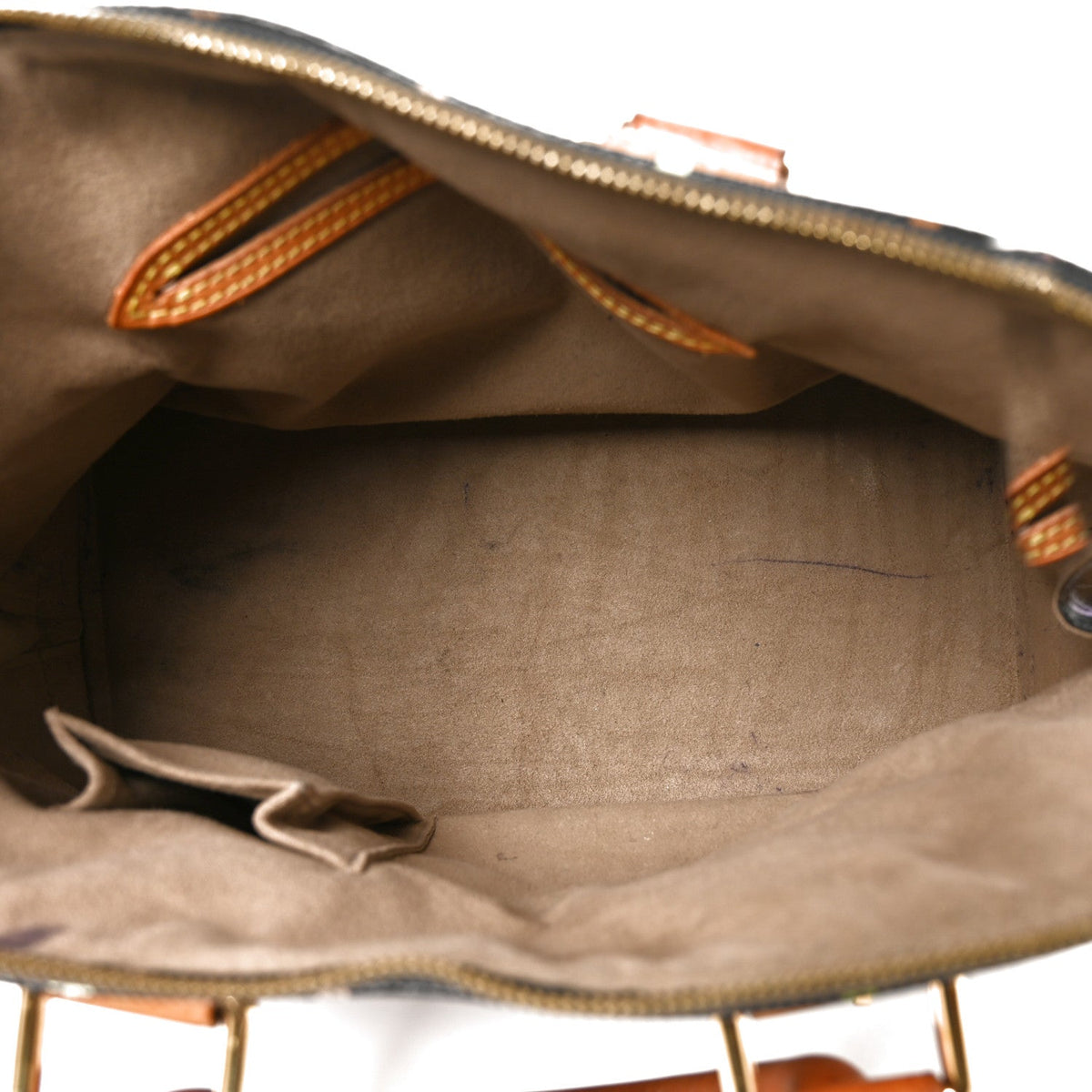 Louis Vuitton Monogram Multicolor Alma Bag Black