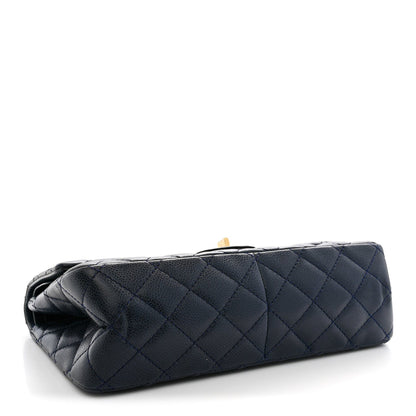 Chanel Caviar Quilted 2.55 Reissue 226 Flap Bag Navy Blue 1985238