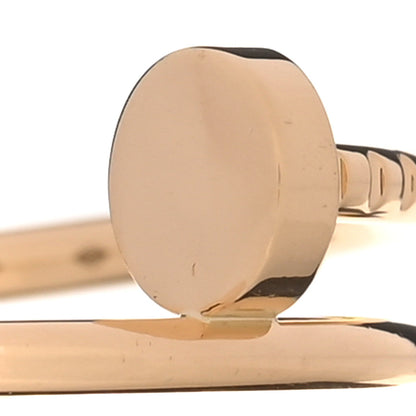 Cartier 18K Yellow Gold Small Juste Un Clou Ring 55 7.25