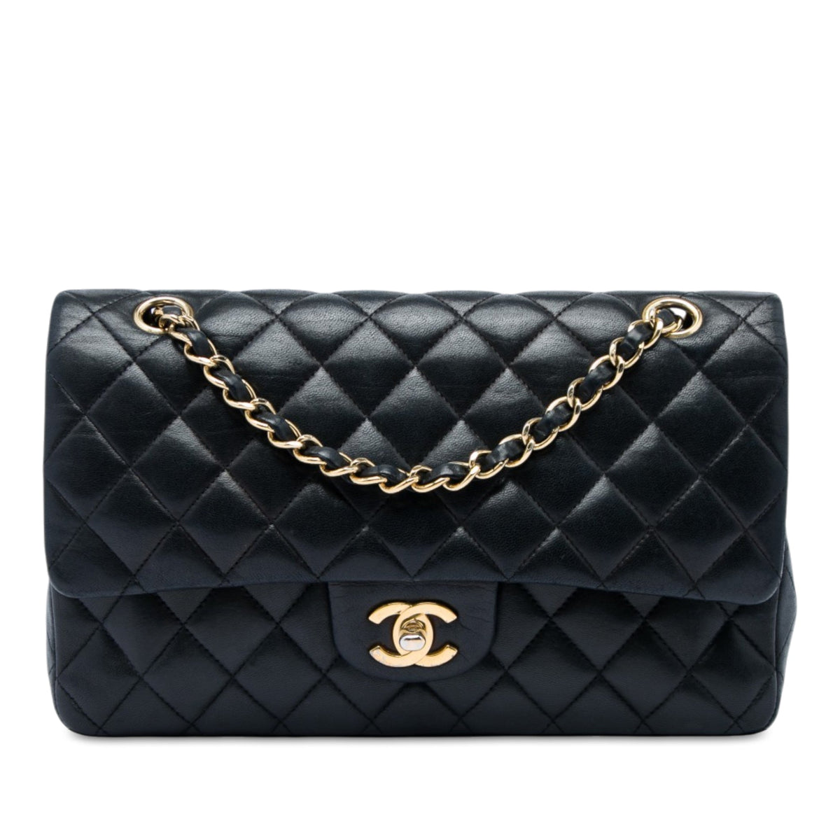 Classic Double Flap Bag Quilted Lambskin Medium