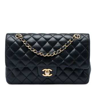 Classic Double Flap Bag Quilted Lambskin Medium