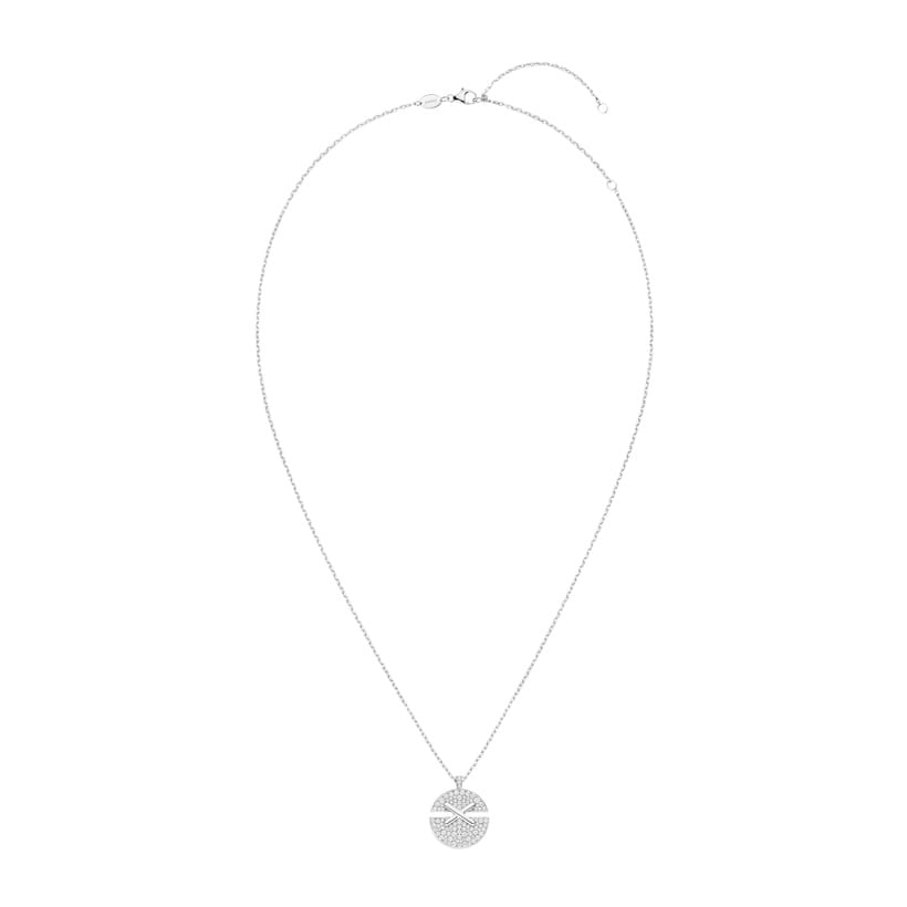 18K White Gold Diamonds Chaumet Jeux De Liens Harmony Pendant