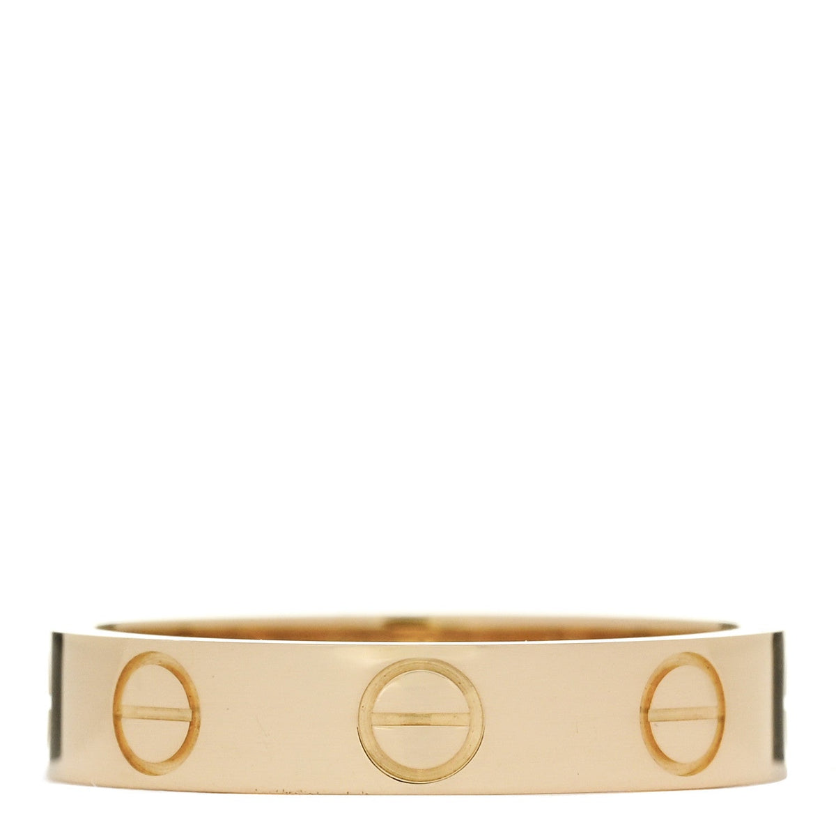 Cartier 18K Yellow Gold 3.5mm LOVE Wedding Band Ring