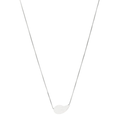 Bottega Veneta Sterling Silver Drop Pendant Necklace Green
