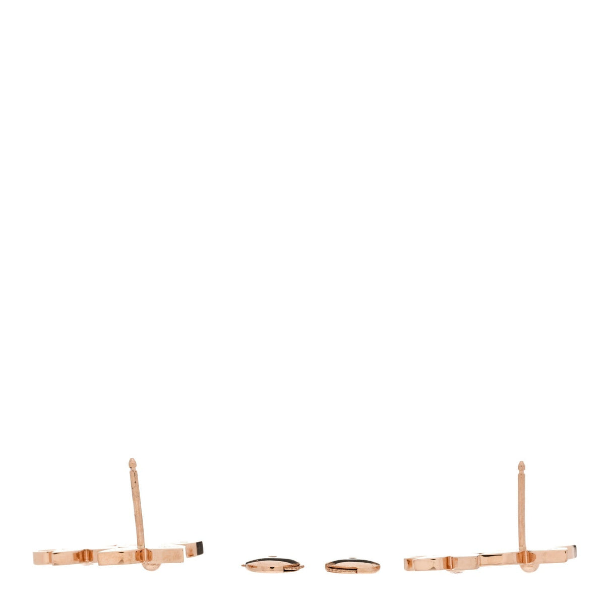Louis Vuitton 18K Pink Gold Diamond Idylle Blossom Earrings