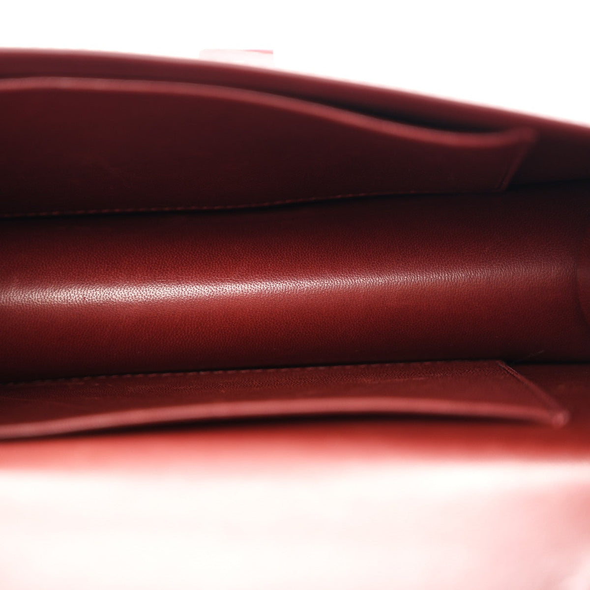 The Row Goatskin The Sofia 8.75 Crossbody Burgundy