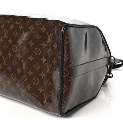 Louis Vuitton Monogram Glaze Keepall Bandouliere 50 Brown