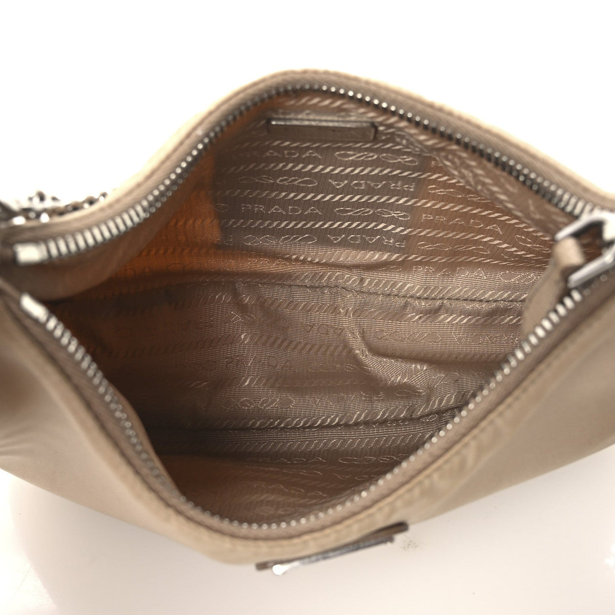 Prada Nylon Re-Edition 2005 Shoulder Bag Cammeo 1983689