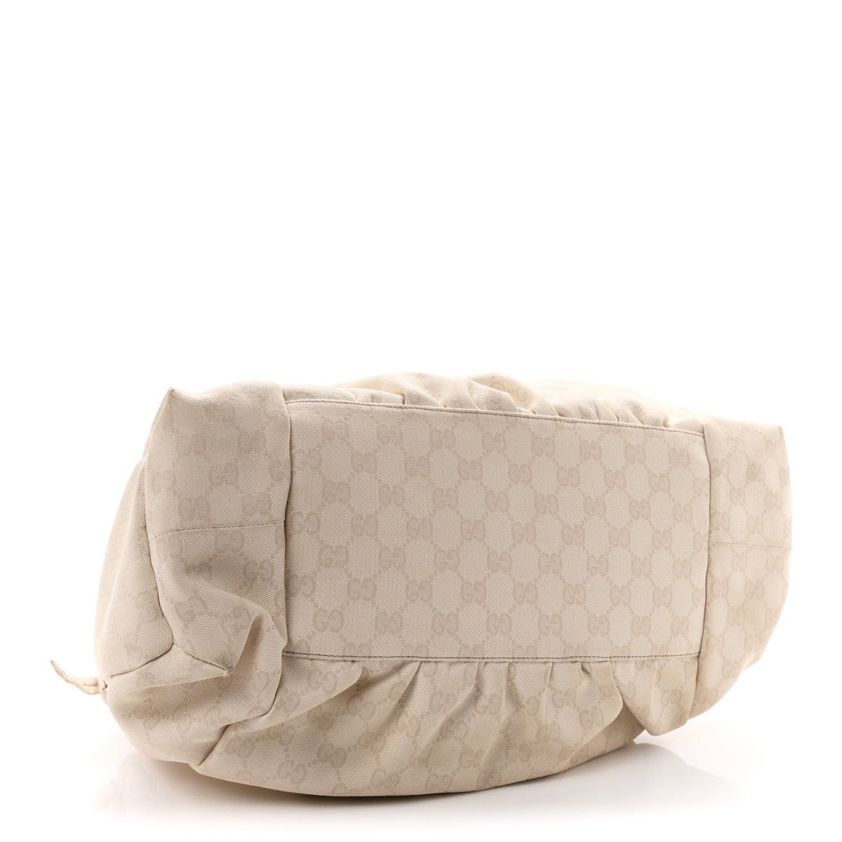 Gucci Monogram Medium Hysteria Tote Off White