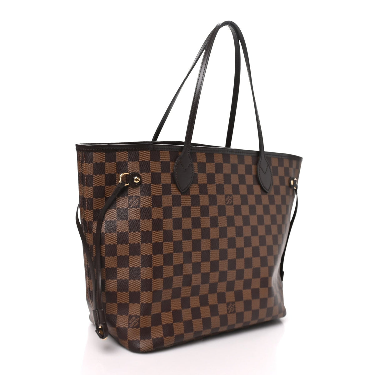 Louis Vuitton Damier Ebene Neo Neverfull MM Bag Brown