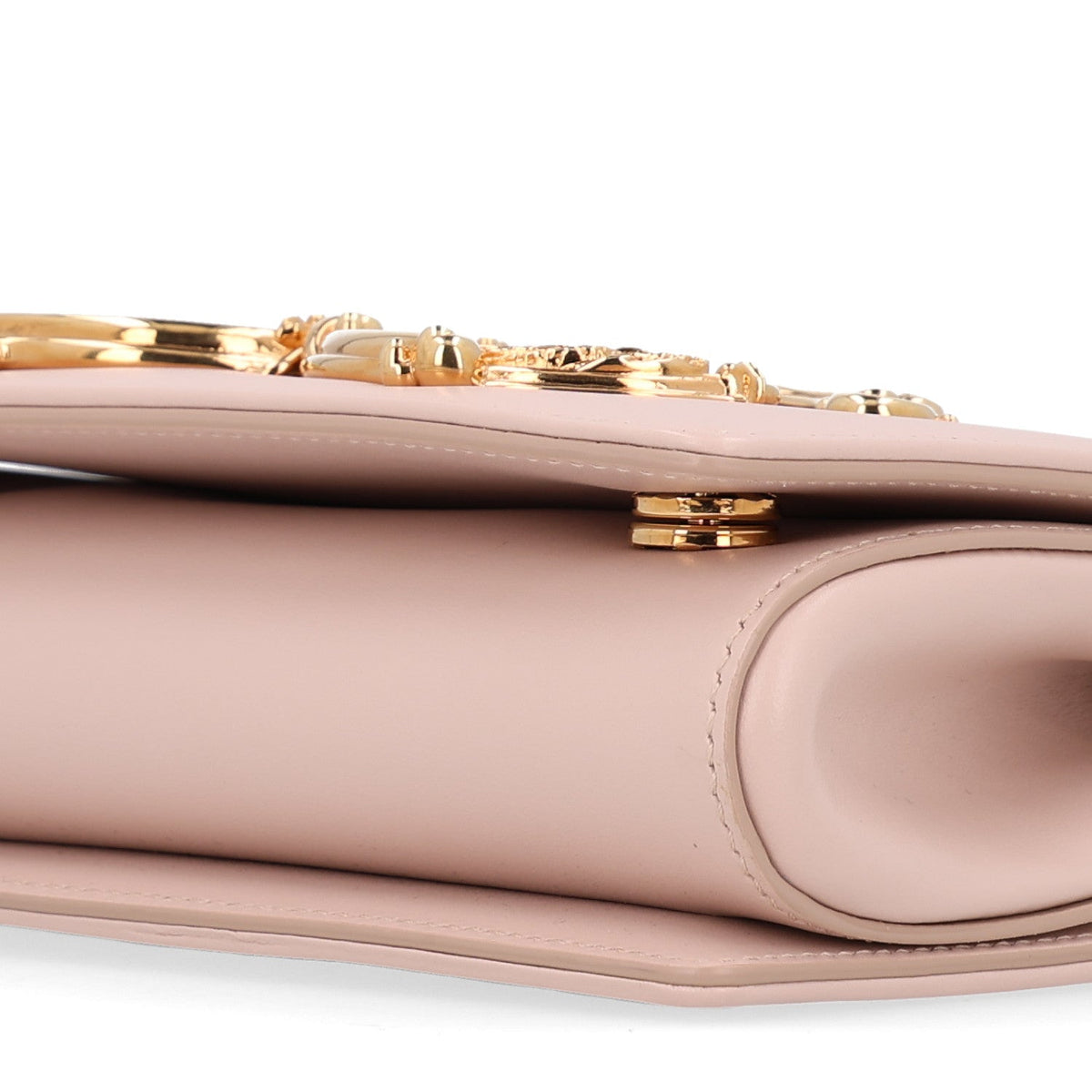 Dolce & Gabbana Nappa DG Girls Phone Shoulder Bag Cipria