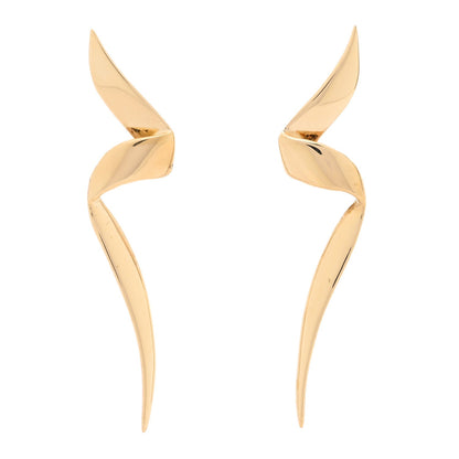 Tiffany 18K Yellow Gold Paloma Picasso Chrysalis Earrings