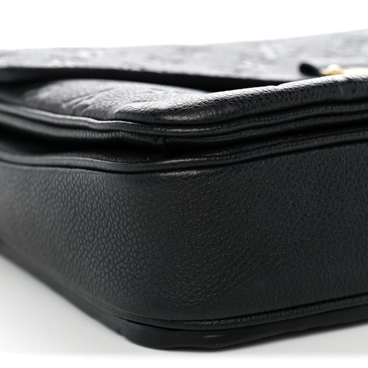 Louis Vuitton Monogram Empreinte Pochette Metis Bag Black