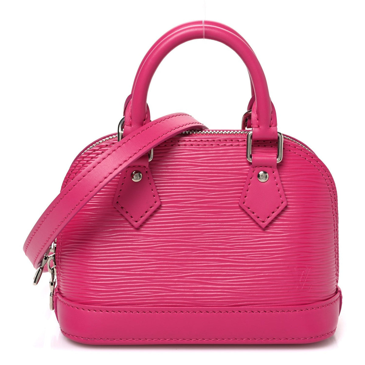 Louis Vuitton Epi Nano Alma Hot Pink