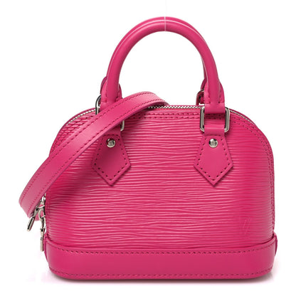 Louis Vuitton Epi Nano Alma Hot Pink