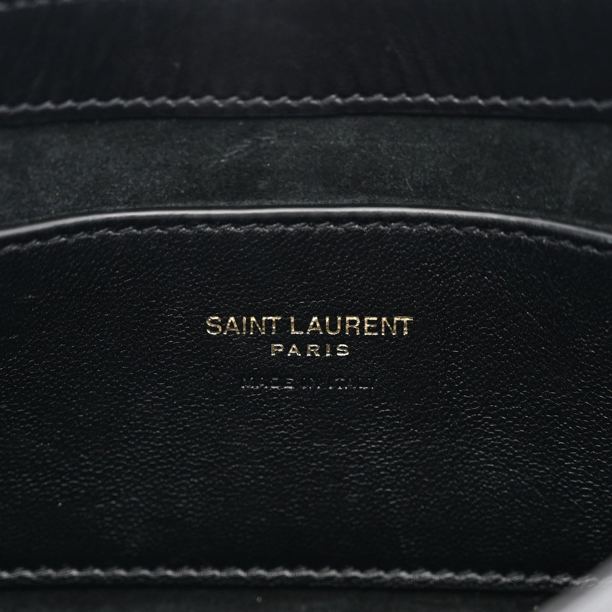 Saint Laurent Smooth Calfskin Le 5 A 7 Mini Hobo Black