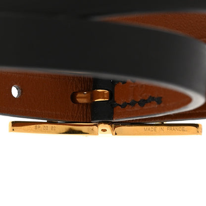 Hermes Chamonix Tadelakt Behapi Double Tour Bracelet T2
