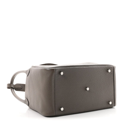 Hermes Taurillon Clemence Lindy 30 Etain