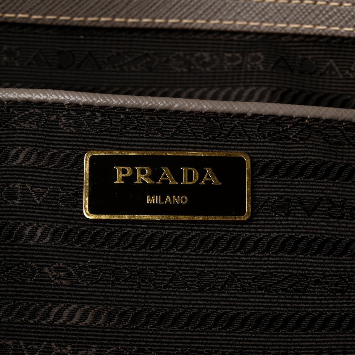 Prada Saffiano Lux Large Tote Argilla